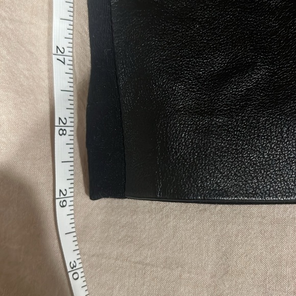 Diane von Furstenberg Lamb Leather Skirt - Picture 7 of 11